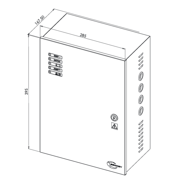 Alimentation en coffret 5 leds