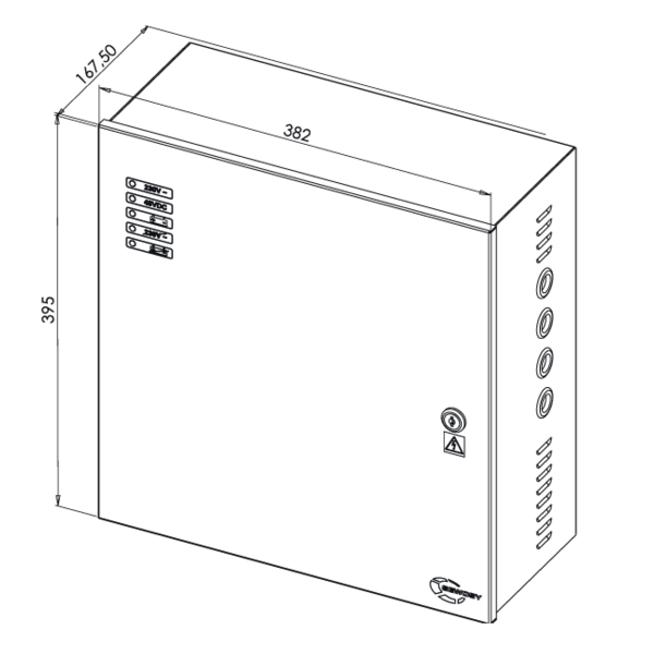 Alimentation en coffret 5 leds