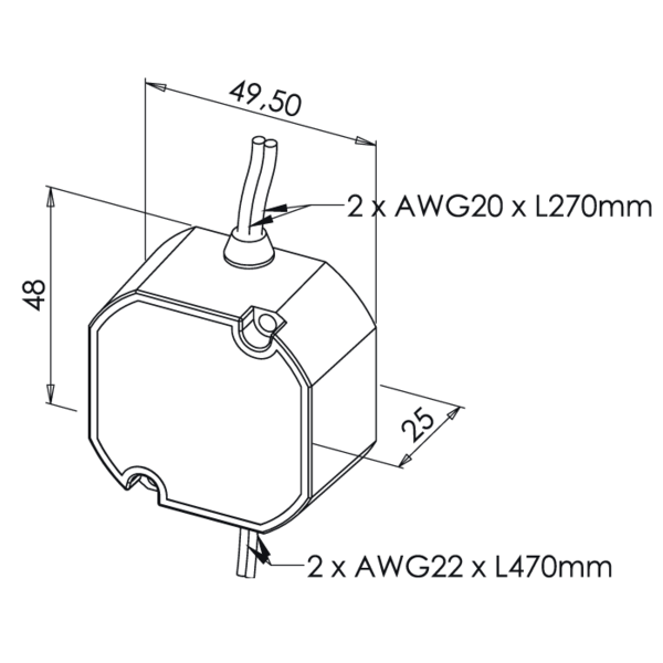 Alimentation miniature 12vcc sewosy