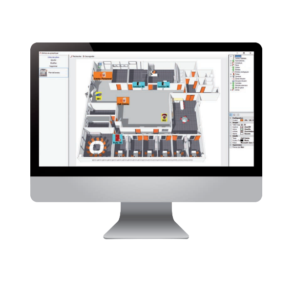 Module gestion intrusion pour visor