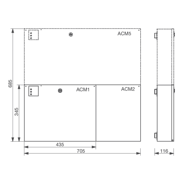 Coffret intégration acm 1