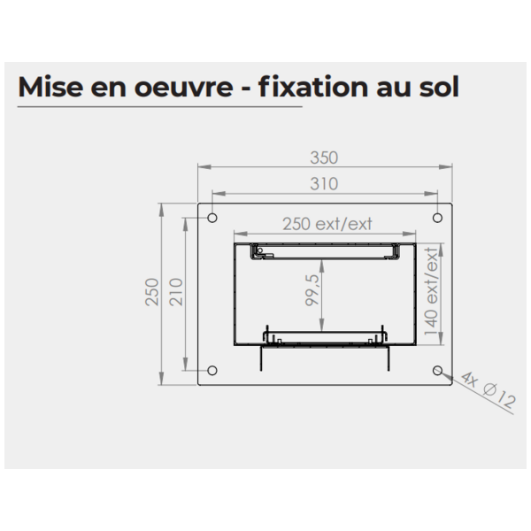 Borne vl avec visière