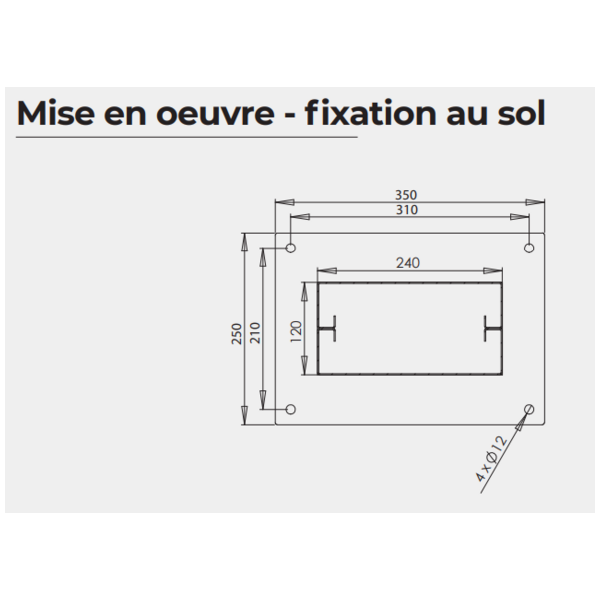 Borne vl sans visière