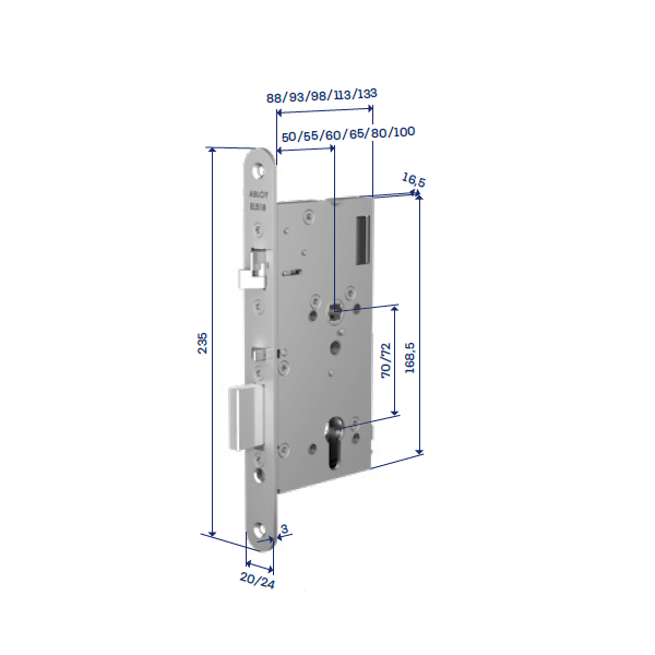 Serrure kel515 / kel518