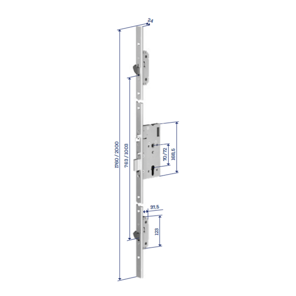 Serrure kmp524 / kmp520