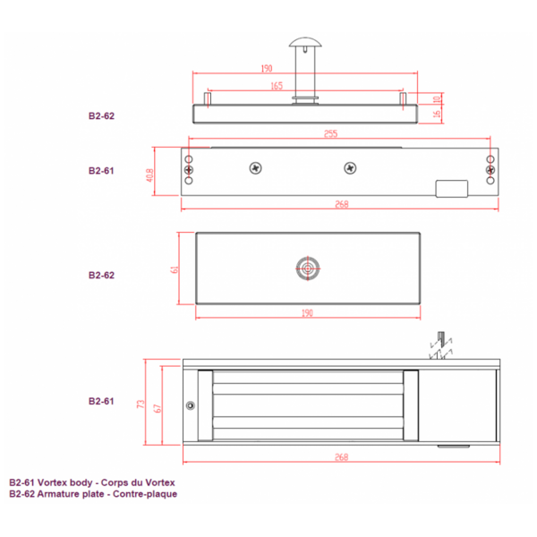 Ventouse hqmag applique