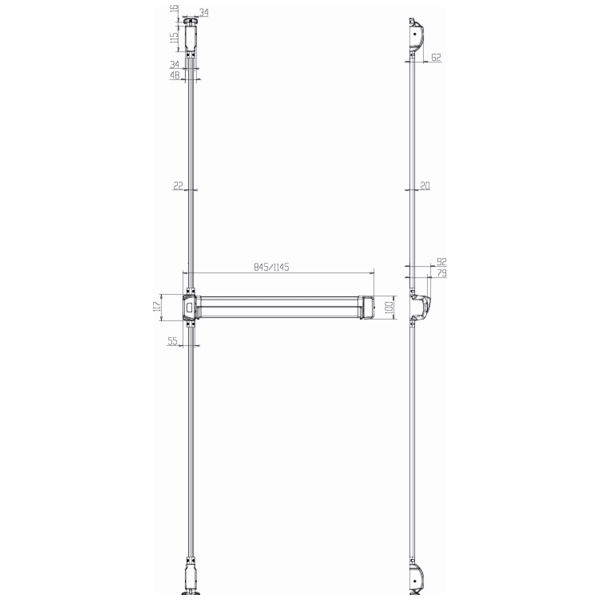 Fluid control access beq