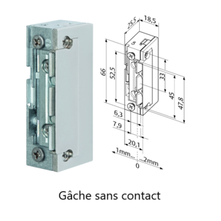 Gâche EFF série 1-8 Profix II Eff