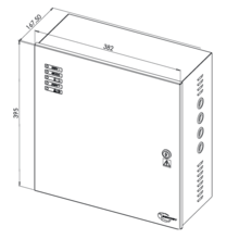 Alimentation en coffret 5 leds