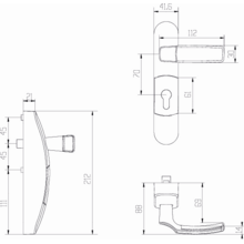 Module extérieur pour fluid exit