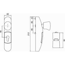 Module extérieur pour fluid exit jour/nuit