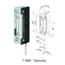 Gâche eff série 1-8 profix ii