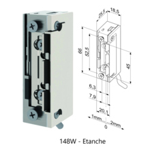 Gâche eff série 1-8 profix ii