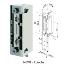 Gâche eff série 1-8 profix ii