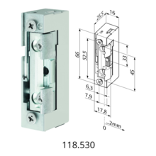 Gâche eff série 1-8 profix ii