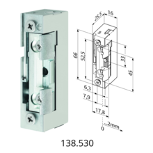 Gâche eff série 1-8 profix ii