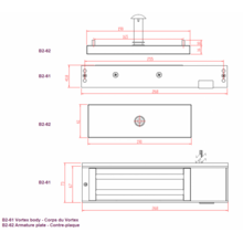 Ventouse hqmag applique